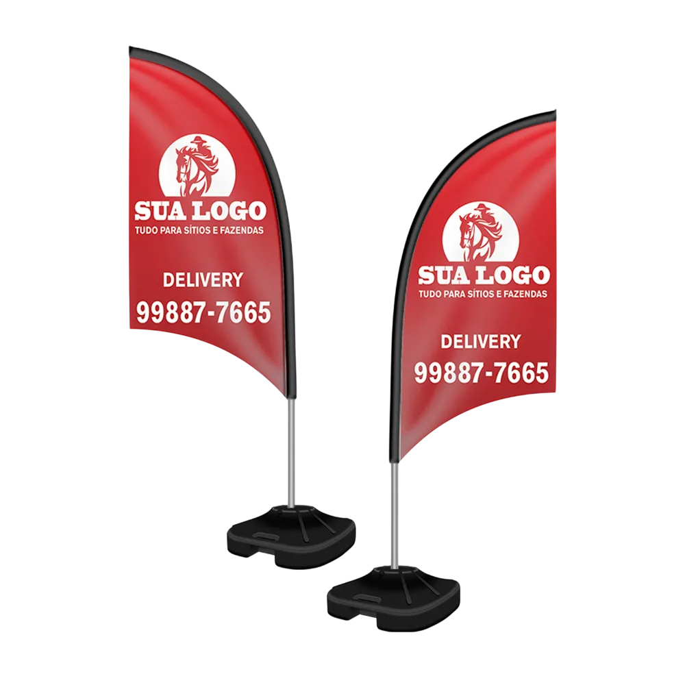Wind Banner Completo Vela 1,90 Metros 4x4