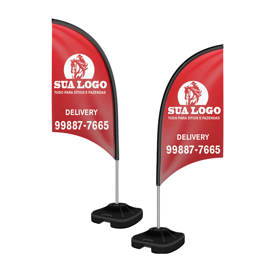Wind Banner Completo Vela 1,90 Metros 4x4