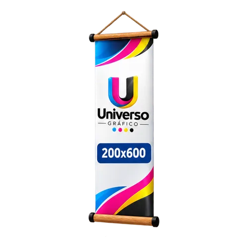 Banner Front Light 200x600mm 440g 4x0