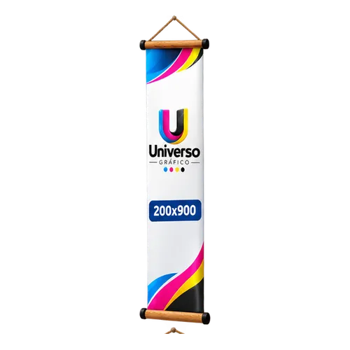 Banner Front Light 200x900mm 440g 4x0