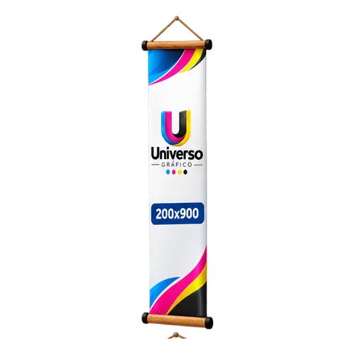 Banner Front Light 200x900mm 440g 4x0