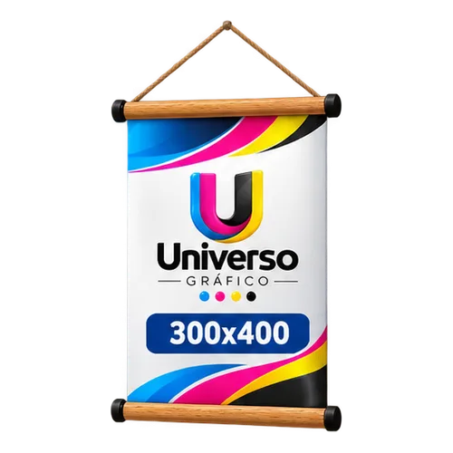 Banner Front Light 300x400mm 440g 4x0