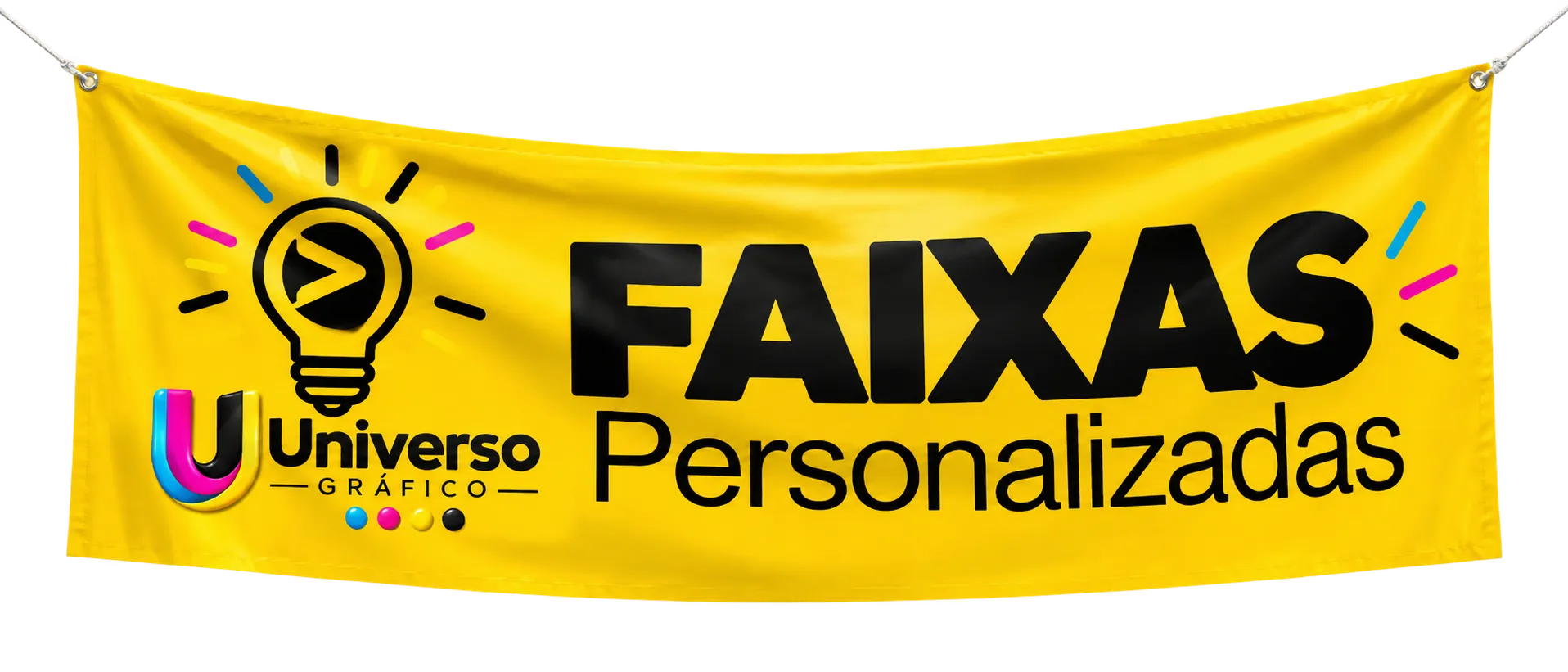 Faixas Lona Front Light 440g 1200x700mm 4x0