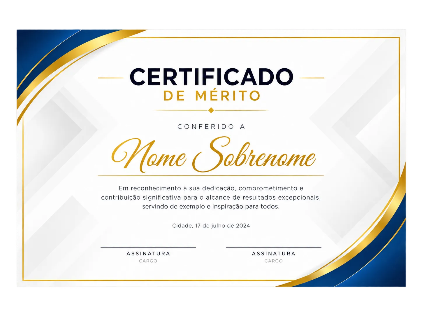 Certificados 42x30cm Couchê 250g Sem Verniz 4x0