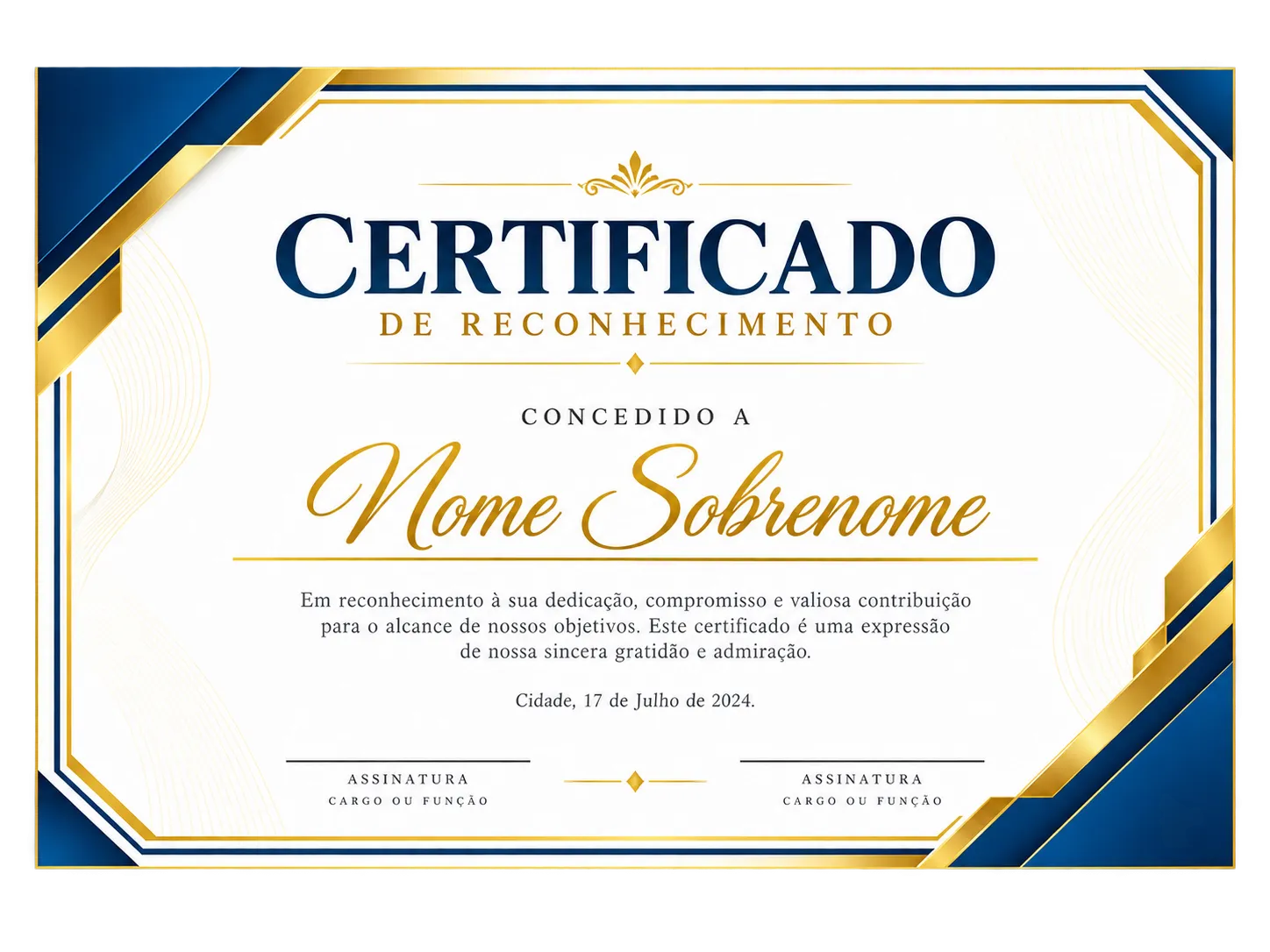 Certificados 30x21cm Couchê 300g Sem Verniz 4x0