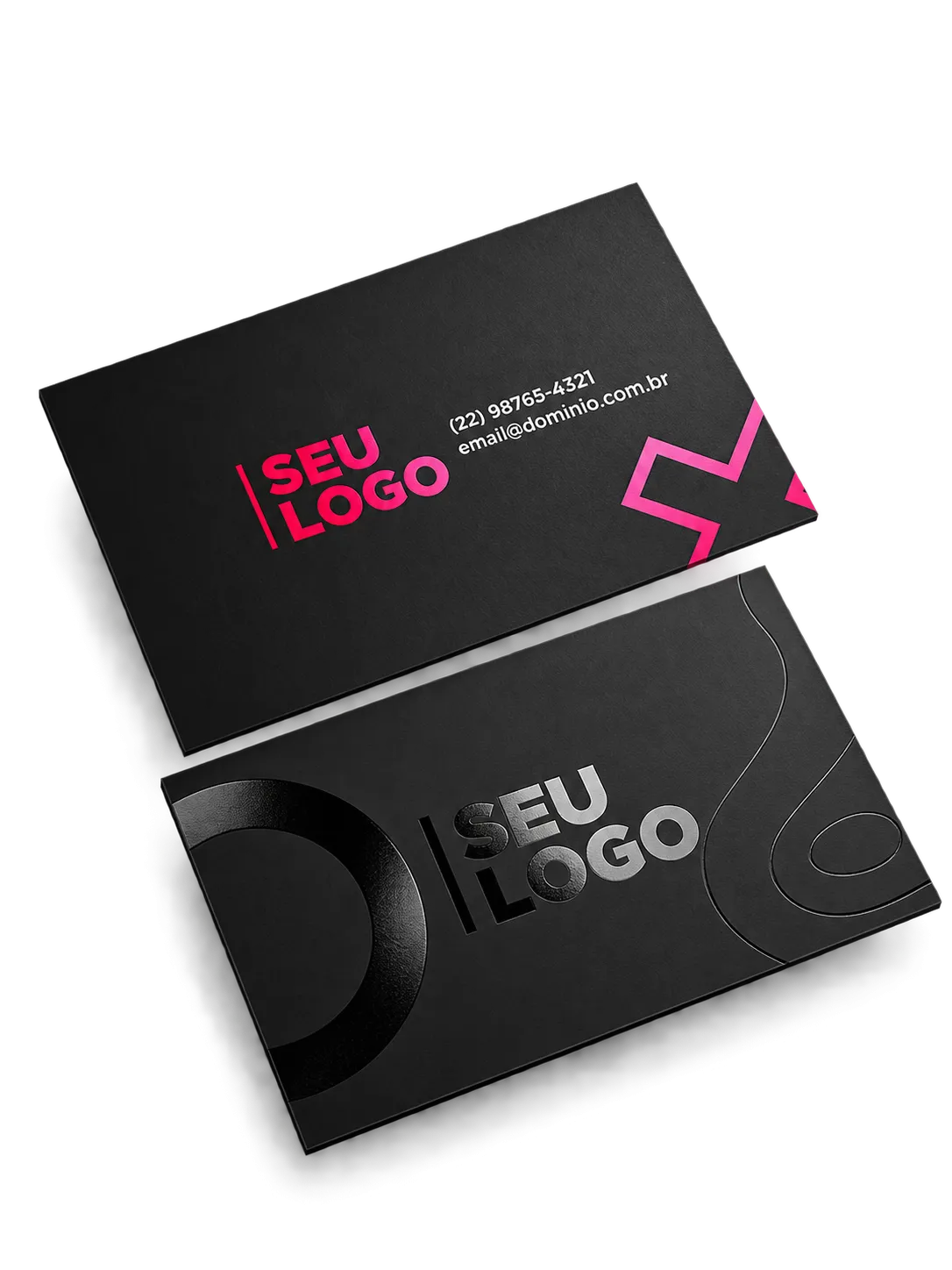 Cartão Laminação Fosca + UV Local Couchê 300g 4x1