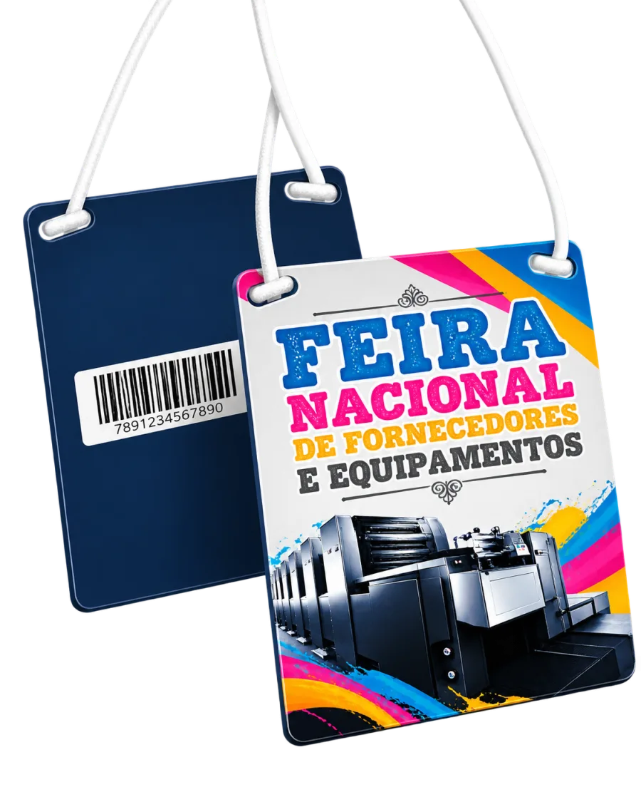 Credenciais Couchê 250g 90x147mm 4x4