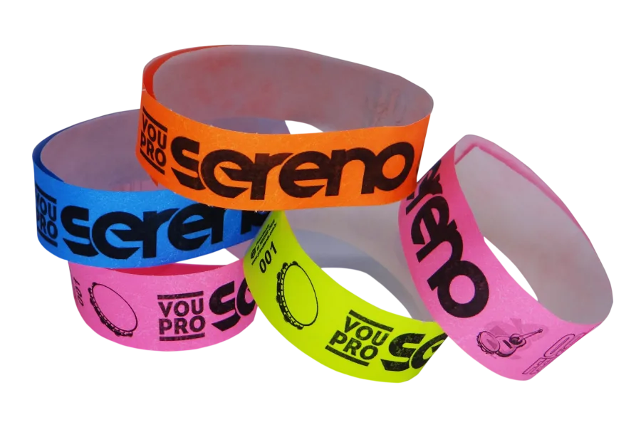 Pulseira Tyvek Personalizada